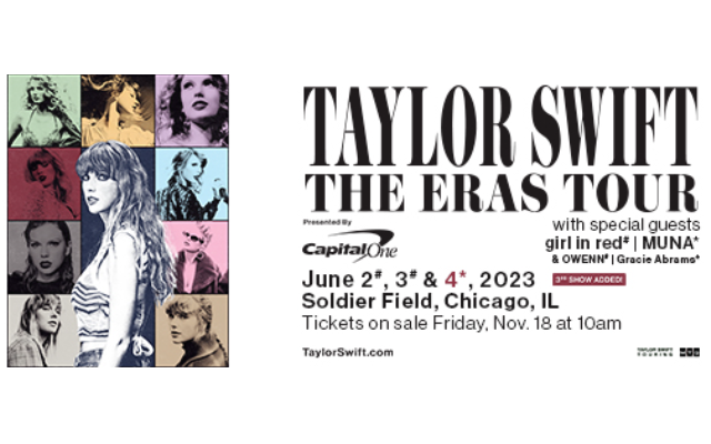 Taylor Swift At Soldier Field - The Era's Tour
