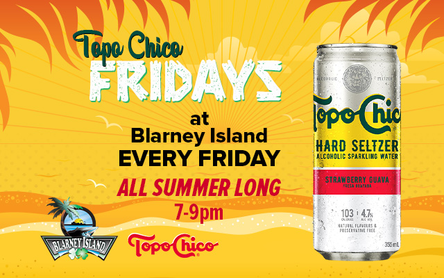 <h1 class="tribe-events-single-event-title">Topo Chico at Blarney Island</h1>