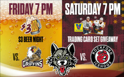 Win Chicago Wolves Tickets!